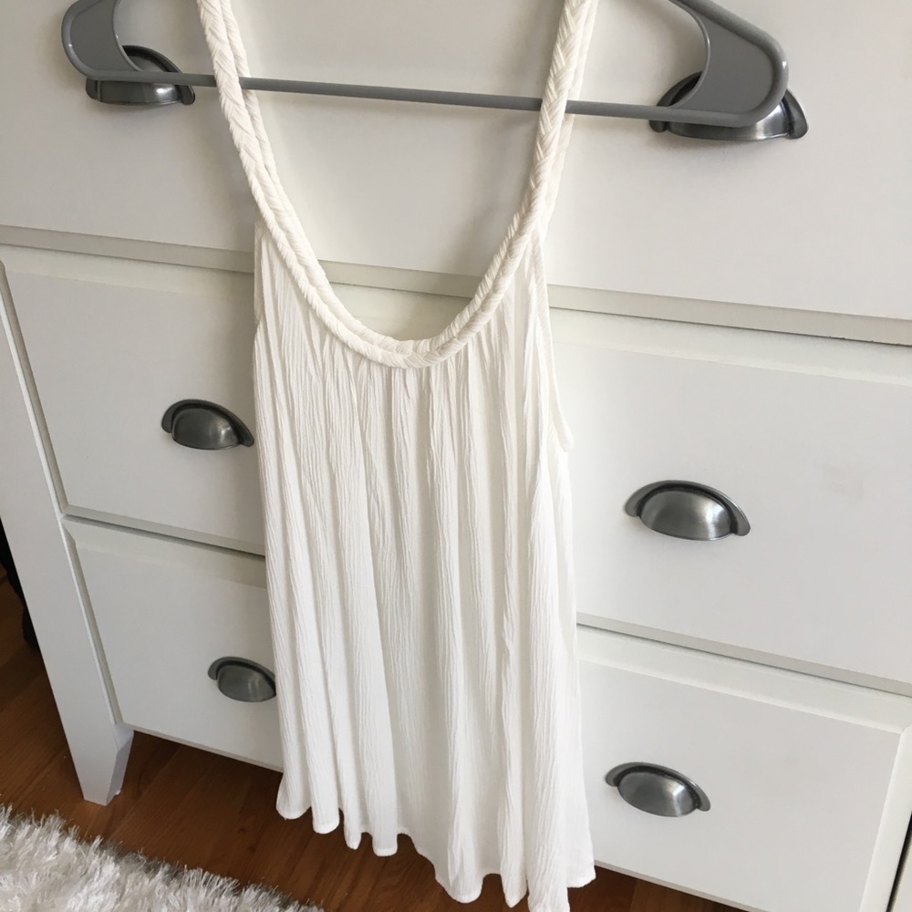 NWOT flowy white tank